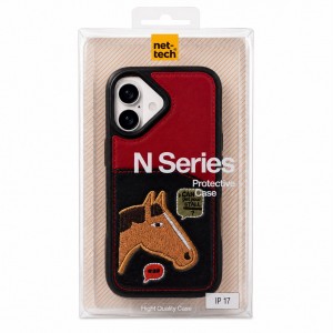 Nettech Apple iPhone 17 Uyumlu NT-N124 Arka Koruma Kılıf (Kırmızı) NT-117866