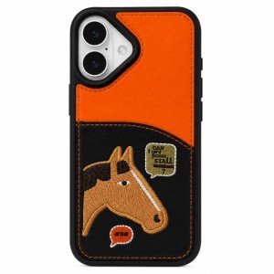 Nettech Apple iPhone 17 Uyumlu NT-N124 Arka Koruma Kılıf (Turuncu) NT-117862