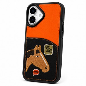 Nettech Apple iPhone 17 Uyumlu NT-N124 Arka Koruma Kılıf (Turuncu) NT-117862