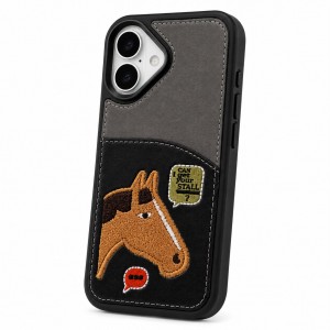 Nettech Apple iPhone 16 Uyumlu NT-N124 Arka Koruma Kılıf (Gri) NT-117850