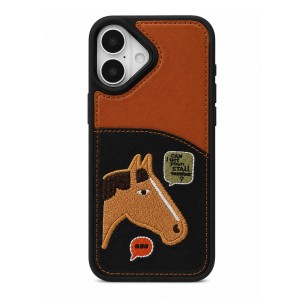Nettech Apple iPhone 16 Uyumlu NT-N124 Arka Koruma Kılıf (Kahverengi) NT-117851