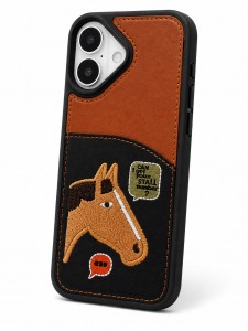 Nettech Apple iPhone 16 Uyumlu NT-N124 Arka Koruma Kılıf (Kahverengi) NT-117851