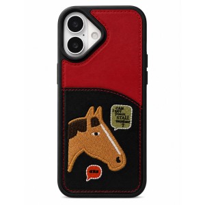 Nettech Apple iPhone 16 Uyumlu NT-N124 Arka Koruma Kılıf (Kırmızı) NT-117852