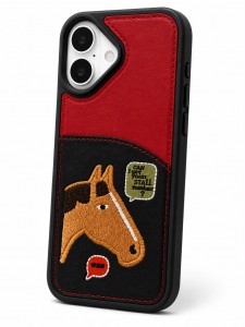 Nettech Apple iPhone 16 Uyumlu NT-N124 Arka Koruma Kılıf (Kırmızı) NT-117852