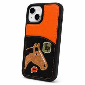 Nettech Apple iPhone 13 Uyumlu NT-N124 Arka Koruma Kılıf (Turuncu) NT-117833