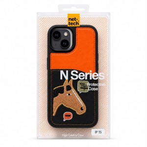 Nettech Apple iPhone 13 Uyumlu NT-N124 Arka Koruma Kılıf (Turuncu) NT-117833