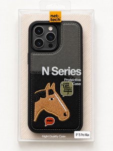 Nettech Apple iPhone 16 Pro Max Uyumlu NT-N124 Arka Koruma Kılıf (Gri) NT-117860