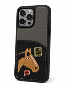 Nettech Apple iPhone 16 Pro Uyumlu NT-N124 Arka Koruma Kılıf (Gri) NT-117855