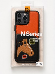 Nettech Apple iPhone 16 Pro Uyumlu NT-N124 Arka Koruma Kılıf (Turuncu) NT-117853