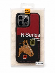 Nettech Apple iPhone 15 Pro Max Uyumlu NT-N124 Arka Koruma Kılıf (Kırmızı) NT-117847