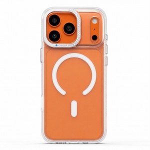 Nettech Apple iPhone 17 Pro Uyumlu NT-N118 Arka Koruma Kılıf (Gümüş) NT-117472
