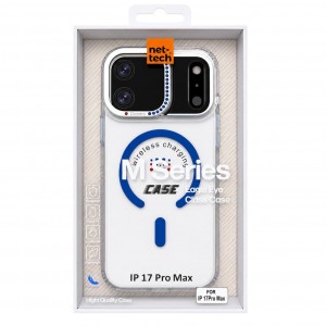 Nettech Apple iPhone 17 Pro Max Uyumlu NT-N118 Arka Koruma Kılıf (Mavi) NT-117477