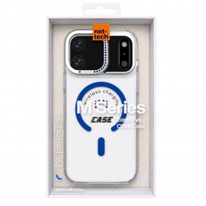 Nettech Apple iPhone 17 Pro Uyumlu NT-N118 Arka Koruma Kılıf (Mavi) NT-117474