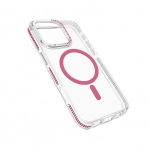 Nettech Apple iPhone 16 Pro Max Uyumlu NT-N118 Arka Koruma Kılıf (Pembe) NT-117465