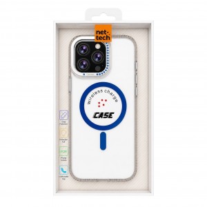 Nettech Apple iPhone 16 Pro Uyumlu NT-N118 Arka Koruma Kılıf (Mavi) NT-117462