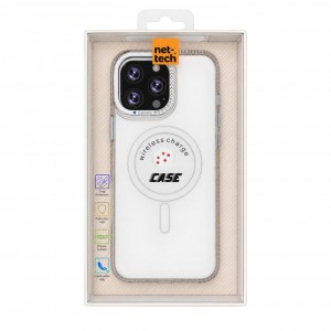 Nettech Apple iPhone 15 Uyumlu NT-N118 Arka Koruma Kılıf (Gümüş) NT-117448