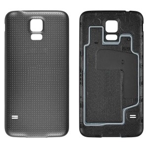 Teknonet Samsung Galaxy G900 S5 Uyumlu VR-5954 Batarya Kapağı (Siyah) VR-5954