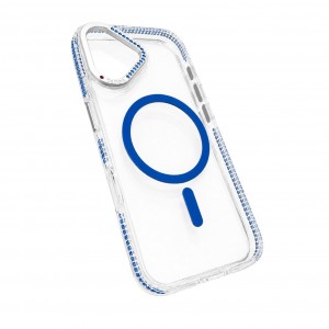 Nettech Apple iPhone 11 Uyumlu NT-N118 Taşlı Seri Arka Koruma Kılıf (Mavi) NT-117438