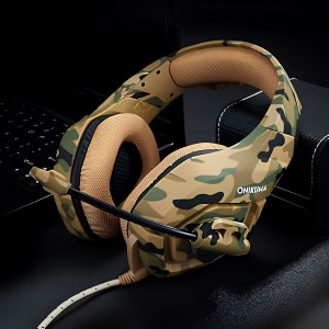 Onukıma K1-B Kulak Üstü Kulak Üstü Kulaklık (Kamuflaj) NT-119001