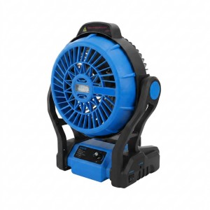 Antco YL2108 Makita 12 inch Ev-Ofis-Okul Ofis Boy Elektrikli Fan (Mavi) NT-119004