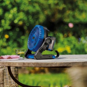 Antco YL2108 Makita 12 inch Ev-Ofis-Okul Ofis Boy Elektrikli Fan (Mavi) NT-119004