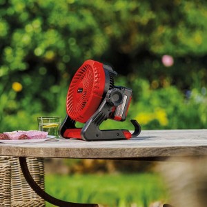 Antco YL2108 Makita 12 inch Ev-Ofis-Okul Ofis Boy Elektrikli Fan (Kırmızı) NT-119003