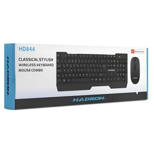 Hadron HD844 Office Klavye + Mouse (Siyah) NT-119019