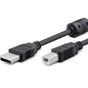 Hadron HDX7507 Plastik 500 Cm USB Yazıcı Kablosu (Siyah) NT-119008