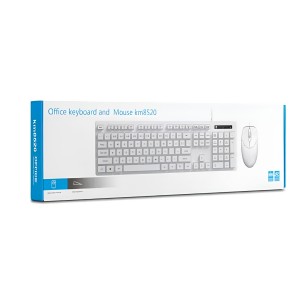 Hadron KM-8520 Office Klavye + Mouse (Beyaz) NT-119005