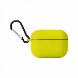 Nettech Apple Airpods Pro 3. Nesil Uyumlu Sert Nano Arka Koruma Kılıf (Sarı) NT-119037
