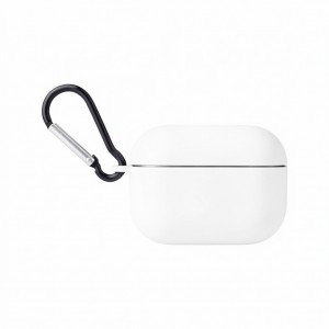 Nettech Apple Airpods Pro 3. Nesil Uyumlu Sert Nano Arka Koruma Kılıf (Beyaz) NT-119043