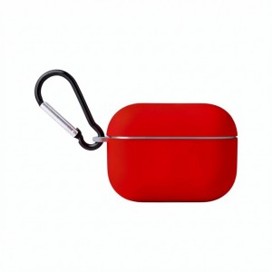 Nettech Apple Airpods Pro 3. Nesil Uyumlu Sert Nano Arka Koruma Kılıf (Kırmızı) NT-119041
