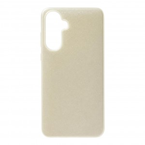 Nettech Samsung Galaxy A37 Uyumlu Simli Arka Koruma Kılıf (Gold) NT-119076