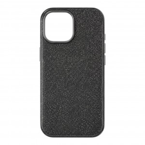 Nettech Apple iPhone 15 Uyumlu Simli Arka Koruma Kılıf (Siyah) NT-119080