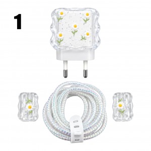 Nettech Şarj Adaptör ve Kablo Koruma Kılıfı (Çeşitli Renk) NT-119047