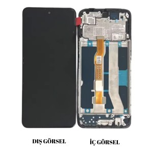 Teknonet Vivo Y28 Uyumlu Org Lcd+Dokunmatik+Çıtalı (Siyah) NT-119105