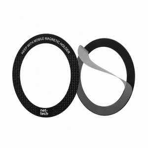 Nettech NT-MP01 Magsafe Çiftli Araç içi Metal Plaka (Siyah) NT-117102