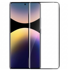Nettech Xiaomi Redmi note 15 Pro Uyumlu Ön Koruma Polymer Nano Ekran Koruyucu (Siyah) NT-118000