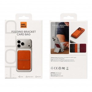Nettech NT-N117 Magsafe Cüzdan Kartlık (Gri) NT-117541