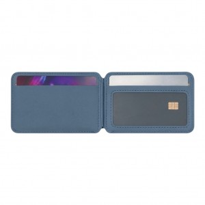 Nettech Cüzdan Mıknatıslı Deri Kartlık Cüzdan (Mavi) NT-119316
