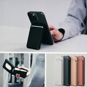 Nettech Cüzdan Mıknatıslı Deri Kartlık Cüzdan (Mor) NT-119315