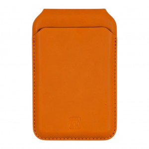 Nettech Cüzdan Mıknatıslı Deri Kartlık Cüzdan (Turuncu) NT-119317