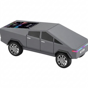 Wster WS-580 Car Speaker Kablosuz Hoparlör - Speaker (Gri) NT-117106