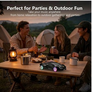 Wster WS-690 Car Speaker Kablosuz Hoparlör - Speaker (Siyah) NT-117704