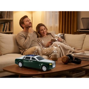 Wster WS-610 Car Speaker Kablosuz Hoparlör - Speaker (Yeşil) NT-117137