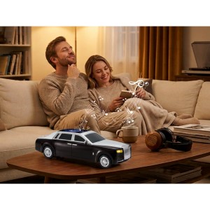 Wster WS-610 Car Speaker Kablosuz Hoparlör - Speaker (Siyah) NT-117136