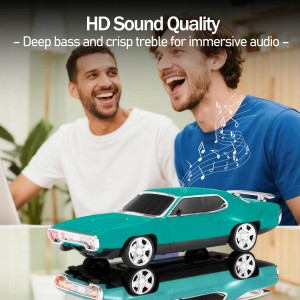 Wster WS-620 Car Speaker Kablosuz Hoparlör - Speaker (Yeşil) NT-117135