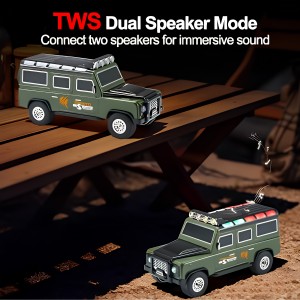 Wster WS-630 Car Speaker Kablosuz Hoparlör - Speaker (Yeşil) NT-117126