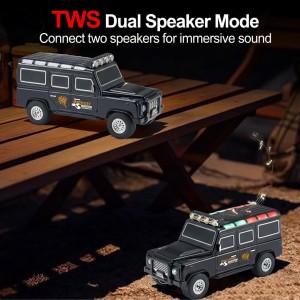Wster WS-630 Car Speaker Kablosuz Hoparlör - Speaker (Siyah) NT-117125