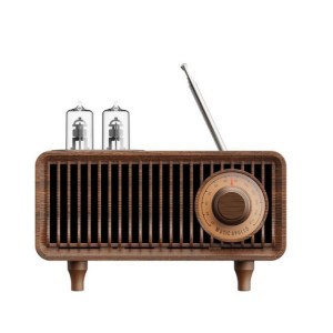 Music Apollo B9 Nostalji Radyo Kablosuz Hoparlör - Speaker (Kahverengi) NT-119323